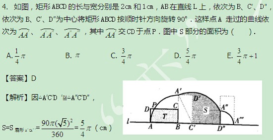 【太奇MBA 2014年9月16日】MBA数学每日一练 解析